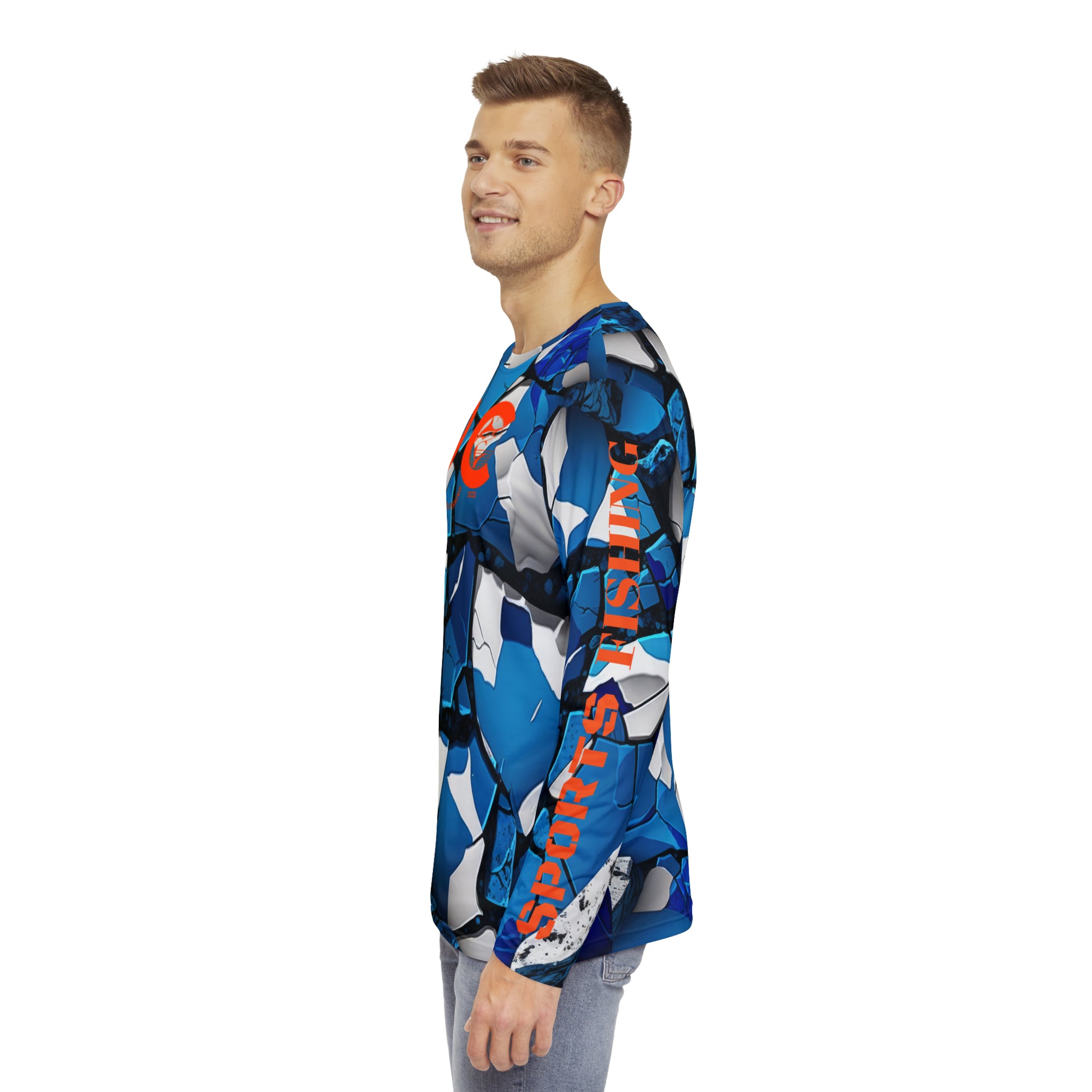 Ocean Coast Blue Rock Long Sleeve Fishing Shirt – Ocean Coast Clothing