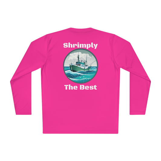 pink fishing shirt