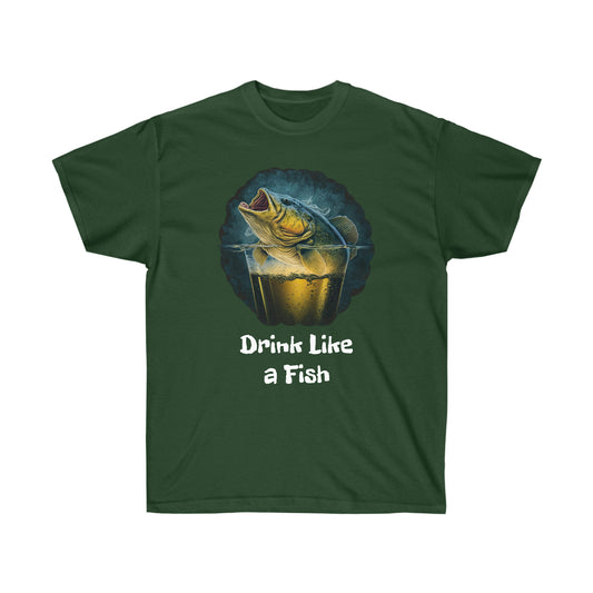 drinking fish shirt
